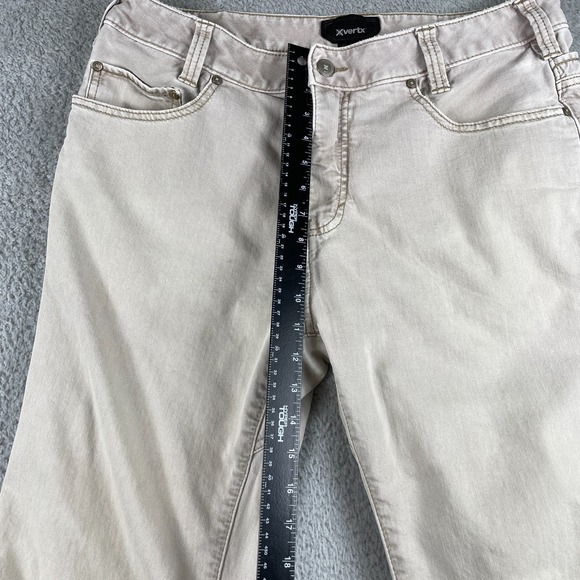 Vertx Defiance Jeans Mens 36x34 (Fits 34x31) Beige 11 Pockets Stretch VTX1230 - Picture 7 of 12